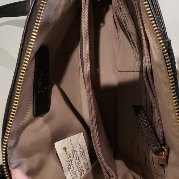 Anne Klein Small Crossbody Shoulder bag. Faux Pebble leather wallet slots - Picture 9 of 12